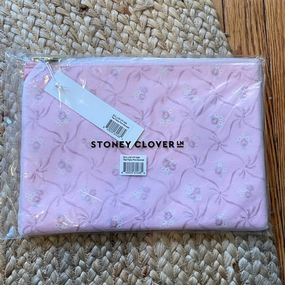 Stoney Clover Lane Handbags - NWT!! LoveShackFancy x Stoney Clover Lane Pouch